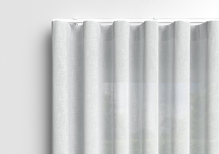 Kalahari Voile, Pure White - Made to Measure Curtains - Image 14